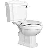 Pack de WC Completo con Inodoro Cisterna con Salida Horizontal y Tapa Clásico